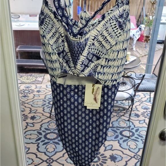 Jessica Simpson bATHING suit one piece cutout sexy plus size 3X new!!! - Picture 4 of 6